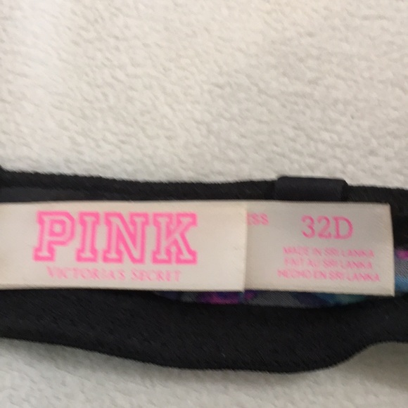 Pink Victoria’s Secret Where Everywhere Strapless Push-Up Bra 32D Dopamine Glam - Picture 5 of 8